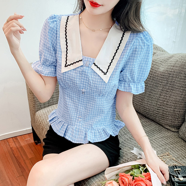 เสื้อเชิ้ตแขนยาววัยรุ่น ลายสวยๆ แบรนด์ YIL AN