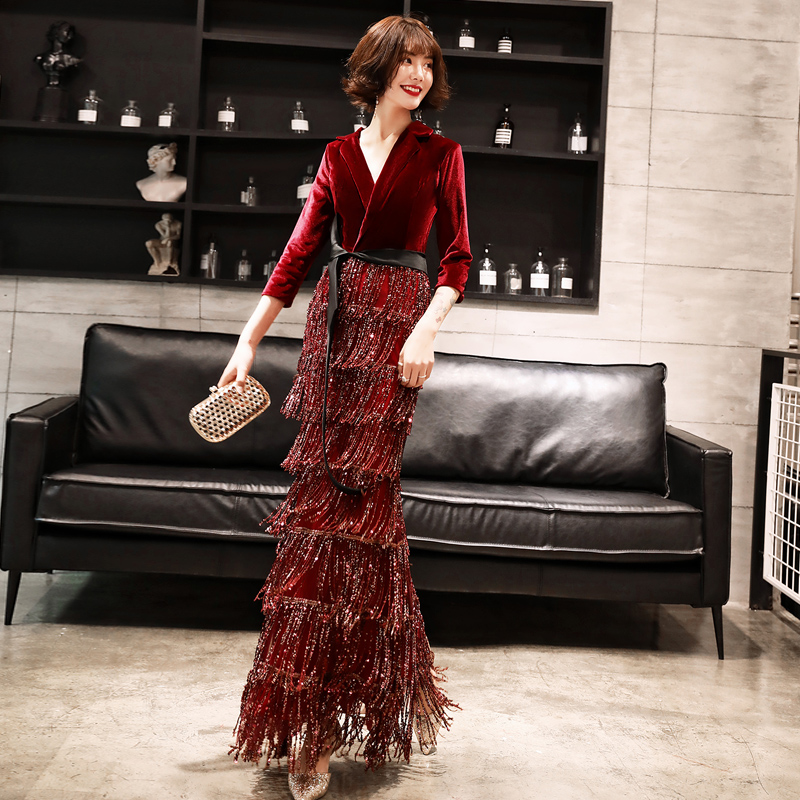 ชุดราตรี ชุดราตรีสวยหรู แบบ ทันสมัย Evening dress