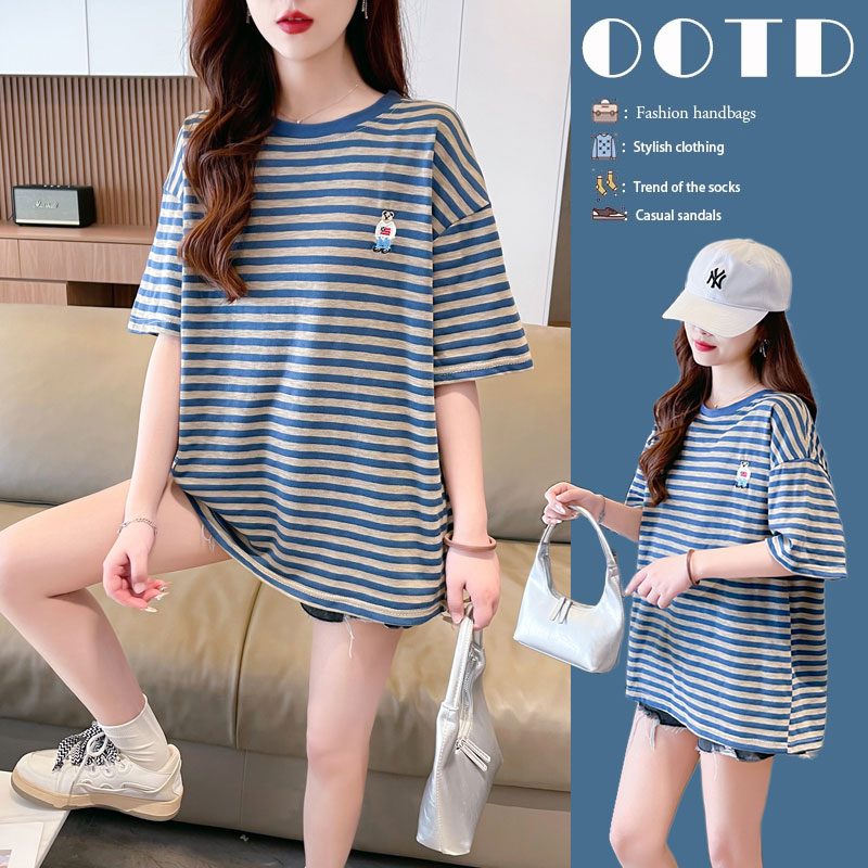 เสื้อยืดคนอ้วนแบบโอเวอร์ไซส์แบบ ulzzang fashion สนใจทักแชท