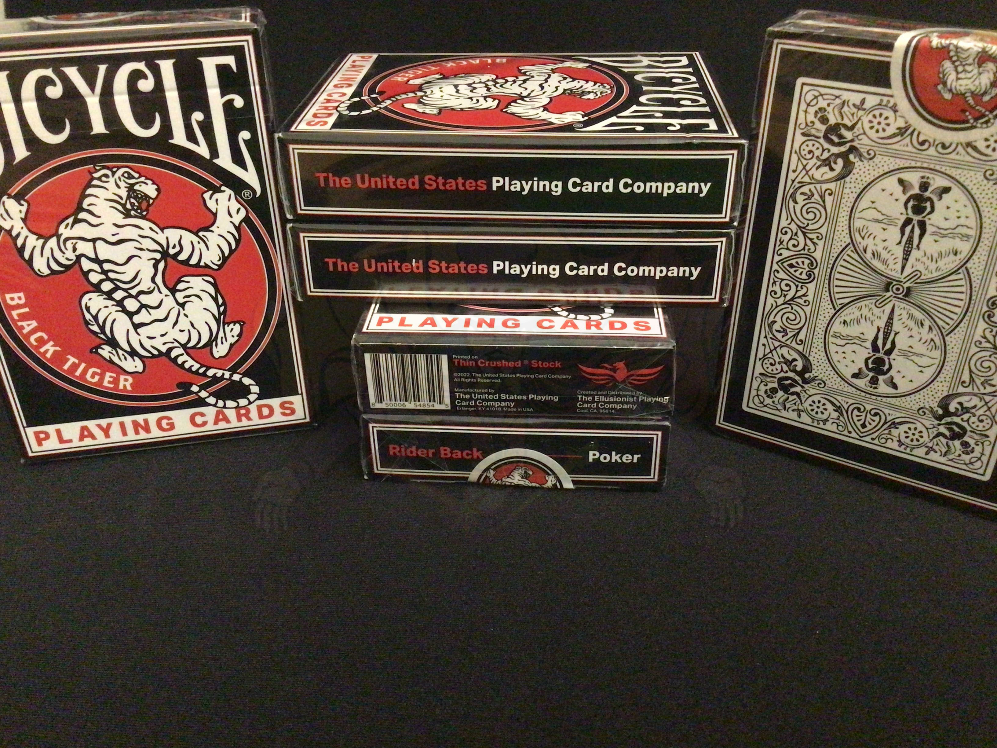 Bicycle black tiger card rivival edition
