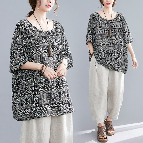 เสื้อลินินคนอ้วน