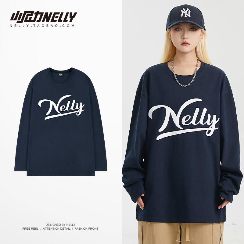 เสื้อยืดคอกลม ผู้ชาย เสื้อยืดผู้ชายเกาหลี เสื้อยืดเกาหลี แบรนด์ NELLY