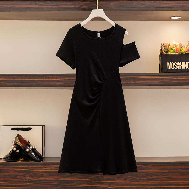 เดรสคนอ้วน เดรสสาวอวบ ชุดเดรสคนอ้วนวัยรุ่น BY PLUS SIZE Girl