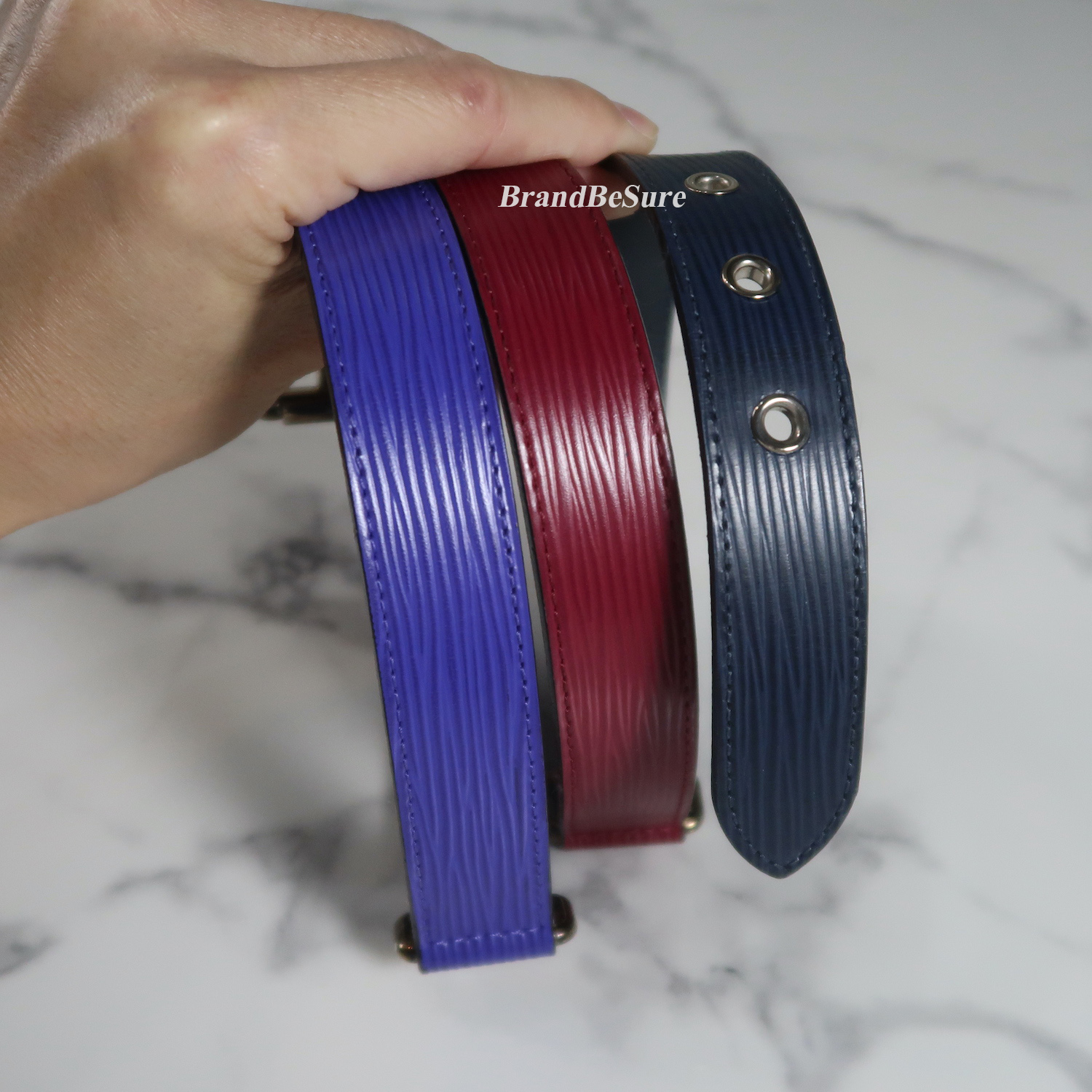 Louis Vuitton Tricolor EPI Leather Belt
