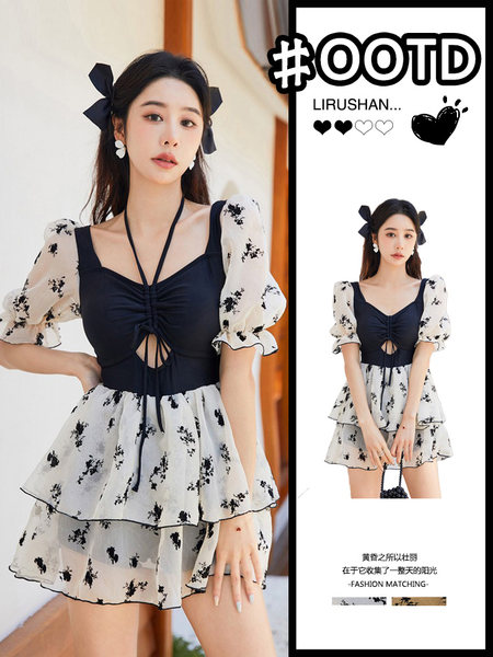 ชุดว่ายน้ำผู้หญิง ชุดว่ายน้ำน่ารัก Bikini ชุดไปทะเล