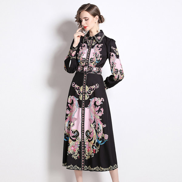 ชุดเดรสเรียบหรูดูแพง เดรสแบรนด์ DG Boutique