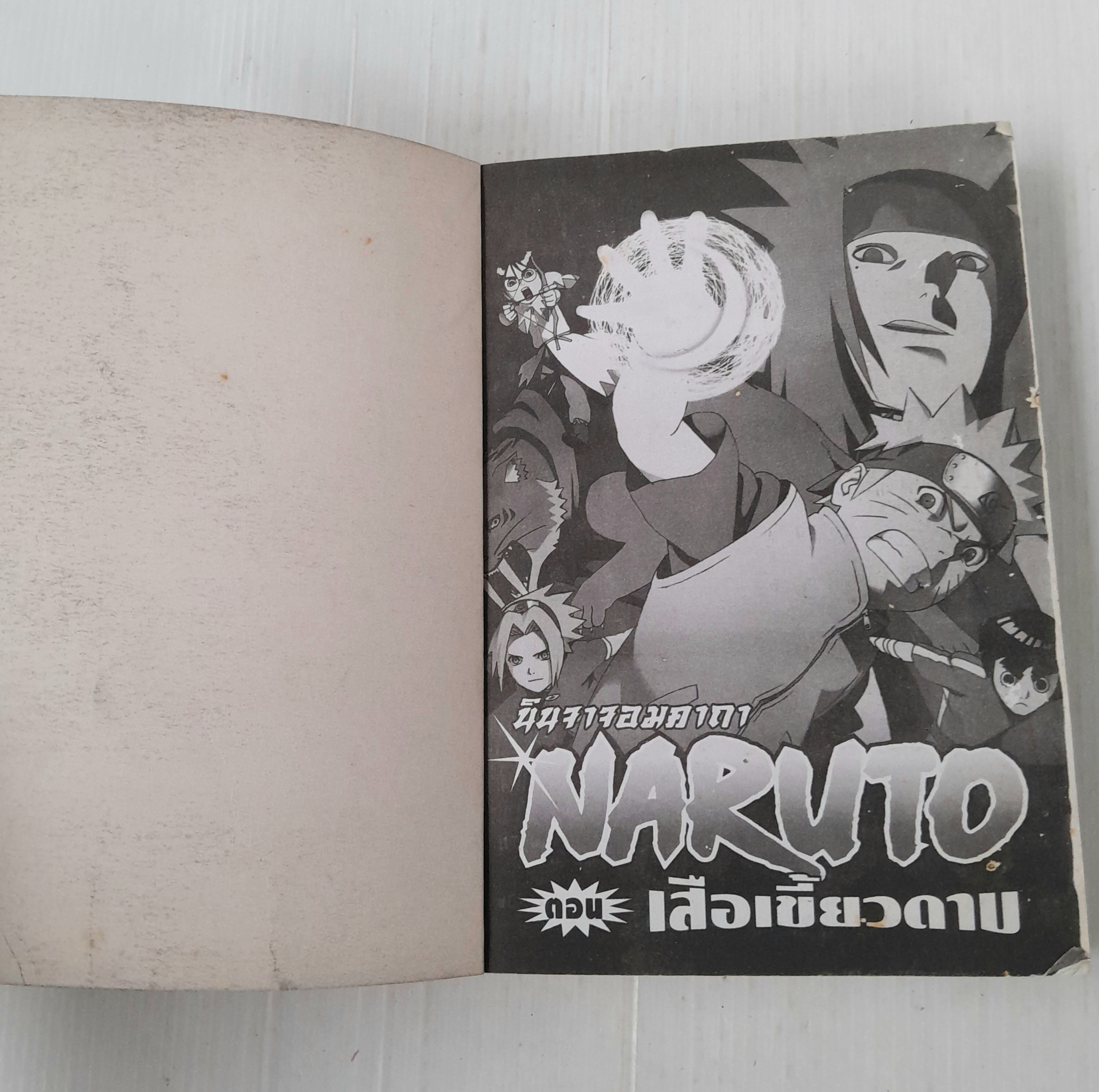 Naruto the Movie ตอนเสือเขี้ยวดาบ (เล่มเดียวจบ)