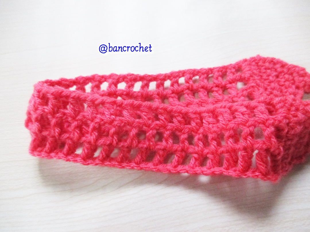 Bancrochet ราคาส่ง ที่คาดผมถักโครเชต์ crochet headband หลากสี 1-1.5*13 inch