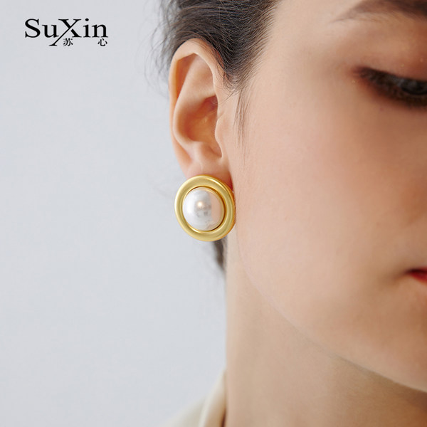 ตุ้มหู ต่างหู ต่างหูผู้หญิง By SuXin