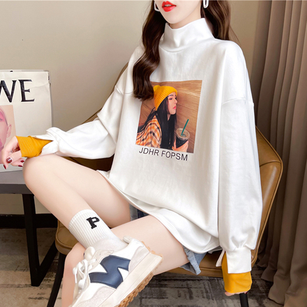 เสื้อยืดแขนยาว เสื้อแขนยาววัยรุ่นกันหนาว