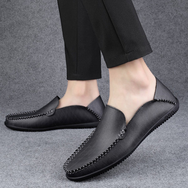 รองเท้าหนังผู้ชาย มีไซส์39-44 รองเท้าโลฟเฟอร์ชาย Slip-On Shoes
