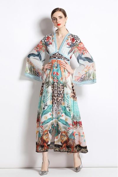 ชุดเดรสยาวสวยๆ ชุดเดรสยาวใส่สบาย ใส่ทำงาน