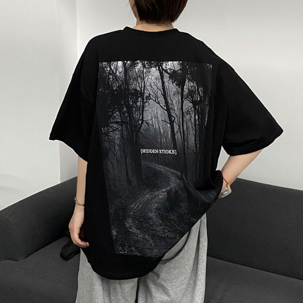 เสื้อยืดผู้ชายอ้วน S-5XL(อกเสื้อ39-51นิ้ว)