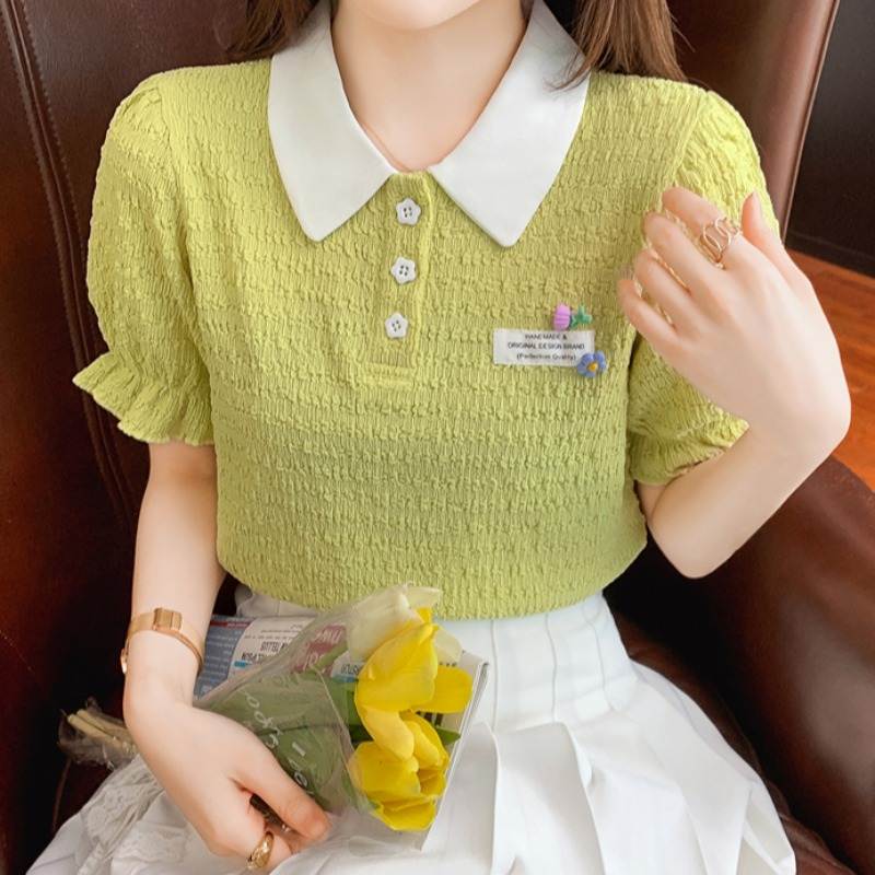เสื้อยืดวัยรุ่นน่ารักๆ เสื้อวัยรุ่นแขนสั้น เสื้อผ้าวัยรุ่นเกาหลี แบรนด์ Wiyike