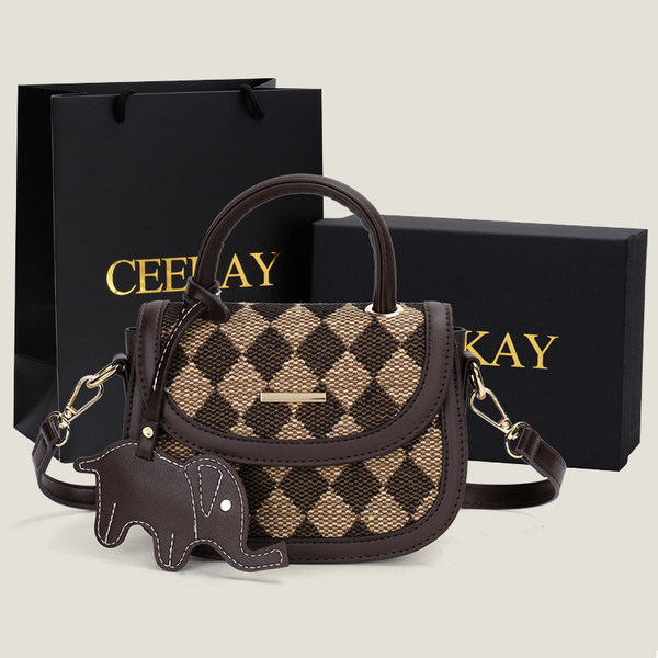 กระเป๋าสะพายข้างเกาหลี กระเป๋าผู้หญิงแบรนด์ CEEKEY