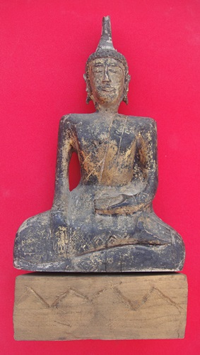 พระไม้แกะอยุธยา