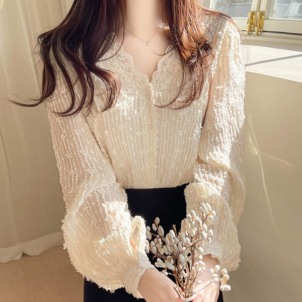 เสื้อชีฟองเกาหลี เสื้อชีฟองสวยๆ