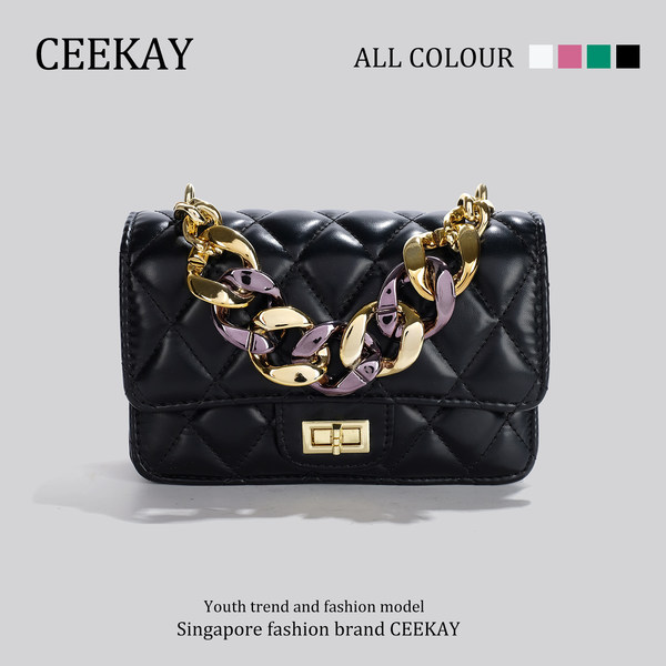 กระเป๋าสะพายข้างเกาหลี กระเป๋าผู้หญิงแบรนด์ CEEKEY