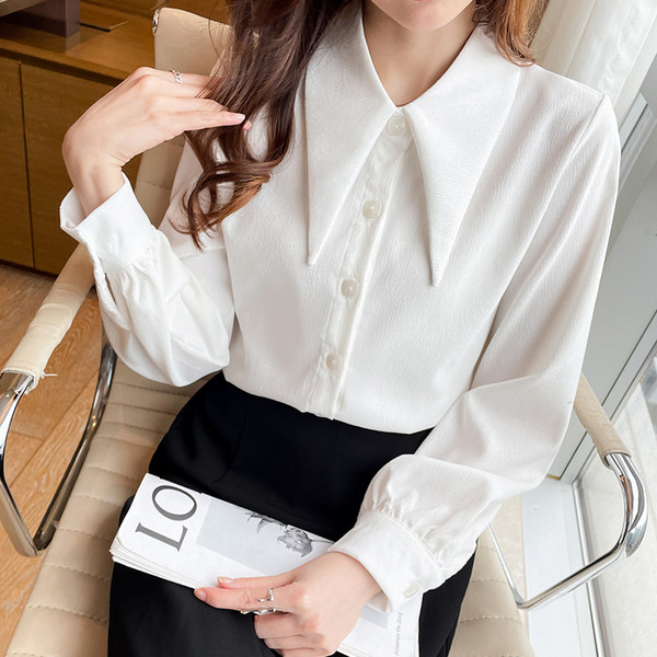 เสื้อลูกไม้ เสื้อเชิ้ตแขนยาว
