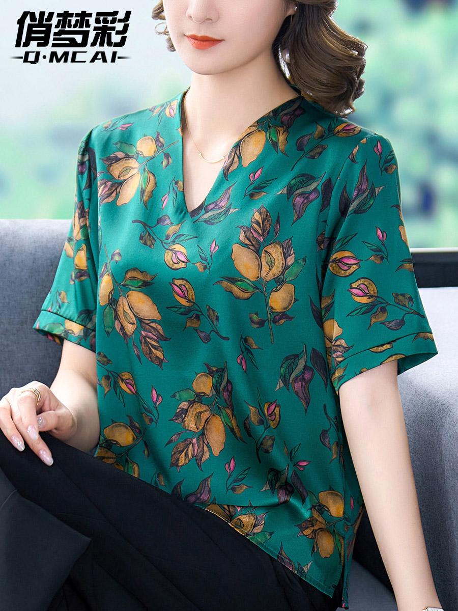 เสื้อชีฟอง เสื้อแฟชั่นสุภาพสตรีวัยผู้ใหญ่ มีไซต์ อก34นิ้ว-43นิ้ว