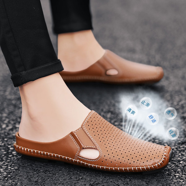 รองเท้าหนังผู้ชาย มีไซส์39-44 รองเท้าโลฟเฟอร์ชาย Slip-On Shoes