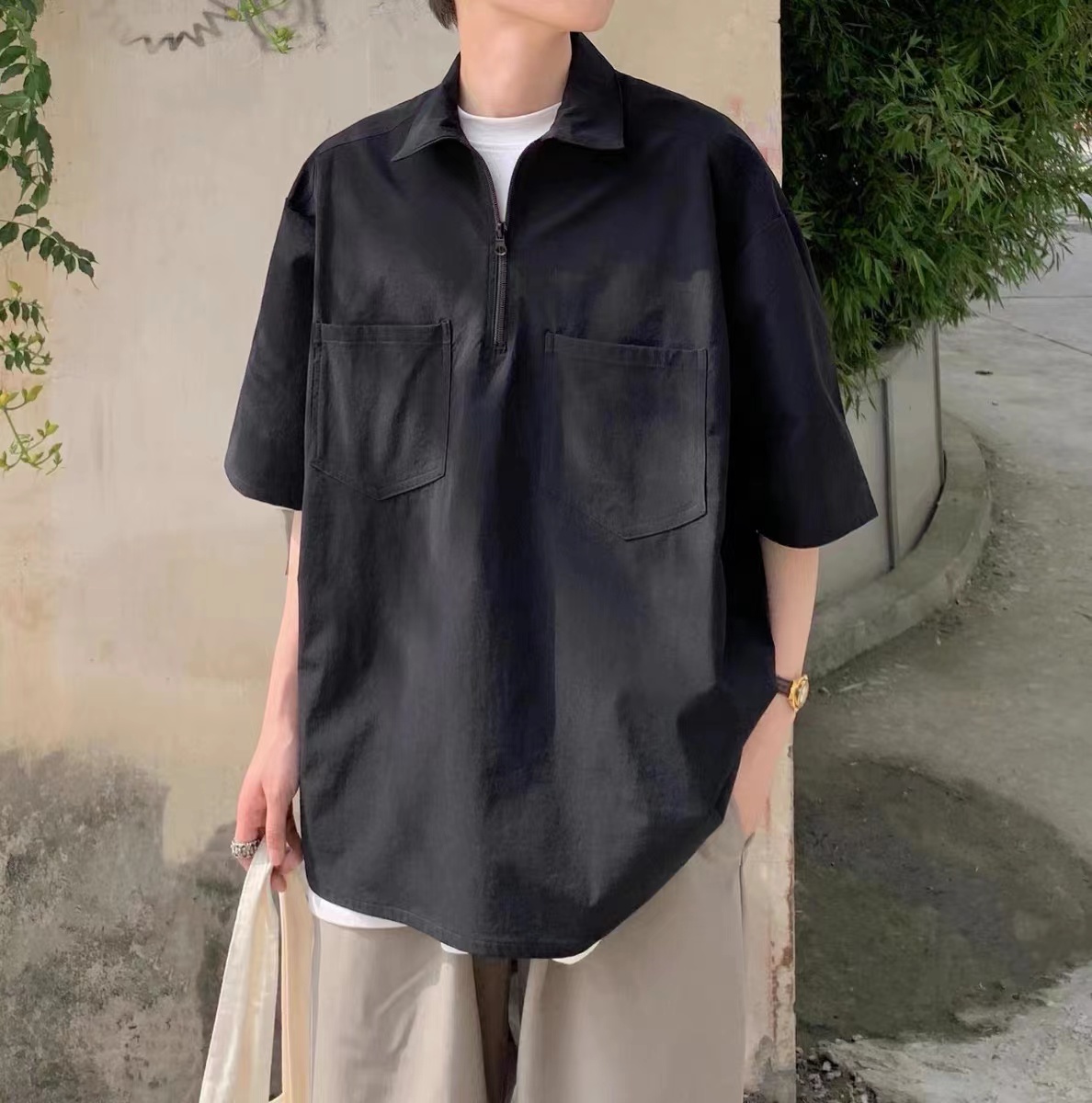 เสื้อยืดผู้ชายอ้วน S-5XL(อกเสื้อ39-51นิ้ว)
