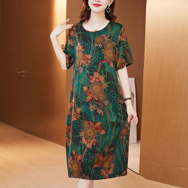 เดรสวัยผู้ใหญ่40-60ปี เดรสคุณแม่ ชุดเดรสทำงานวัยผู้ใหญ่ แบรนด์ MAMA DRESS
