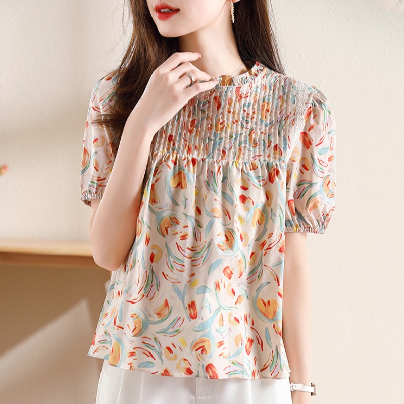 เสื้อเชิ้ตผู้หญิงแขนยาว เสื้อเชิ้ตผู้หญิงใส่ทํางาน 390 บาทต่อชิ้น ฟรีค่าจัดส่ง