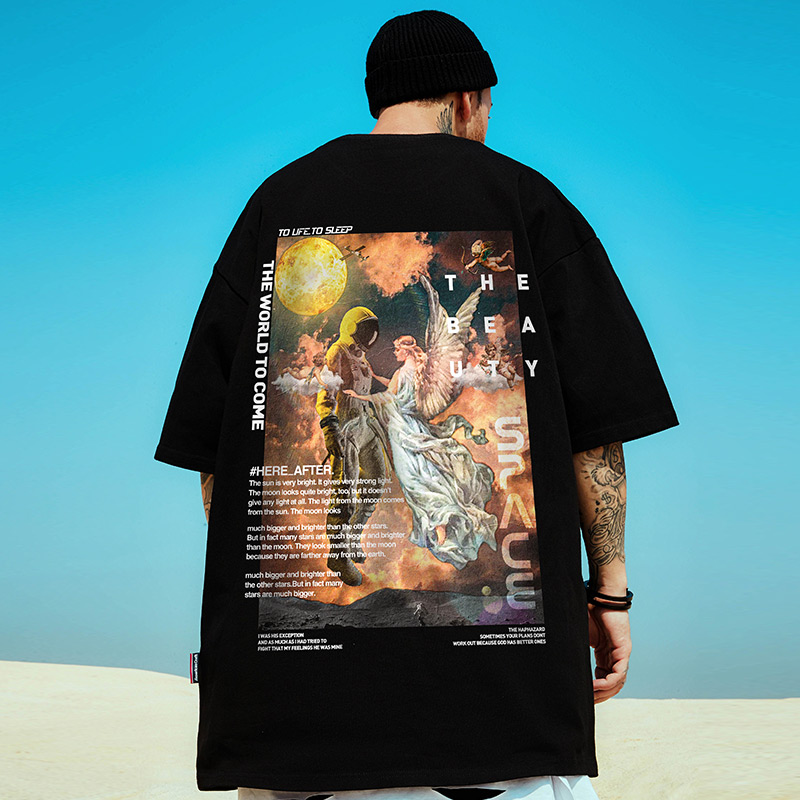 เสื้อยืดผู้ชายอ้วน S-5XL(อกเสื้อ39-51นิ้ว)