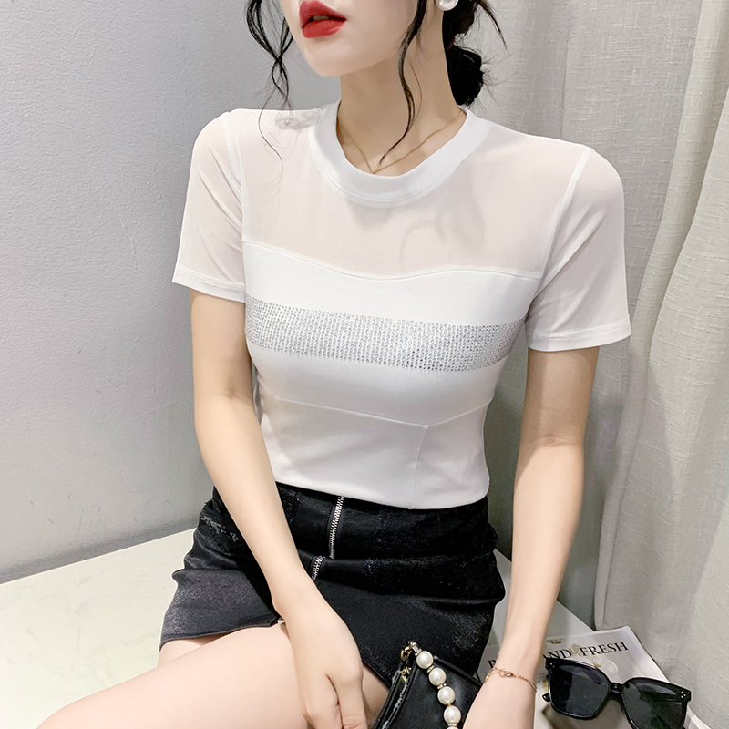 เสื้อผ้าวัยรุ่นเกาหลี เสื้อยืดวัยรุ่นผู้หญิง มีขนาด S M L XL