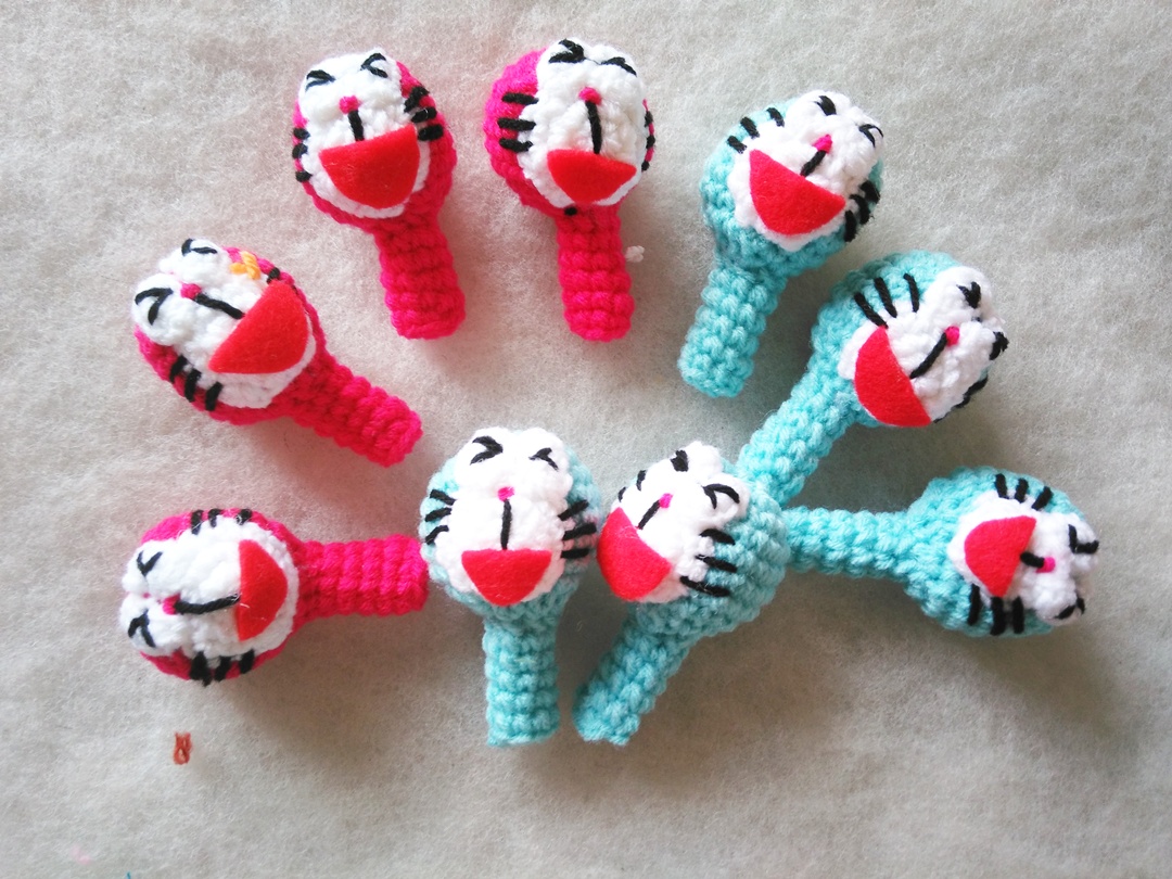 ที่ครอบหัวดินสอ ตุ๊กตาโดเรม่อน (pencil cover) ชมพู 2 นิ้ว