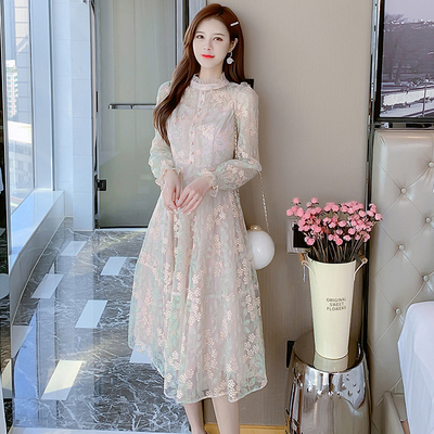 ชุดเดรสสั้น ชุดเดรสสั้นลายดอก ชุดเดรสสั้นวัยรุ่น By Meiyi women's clothing