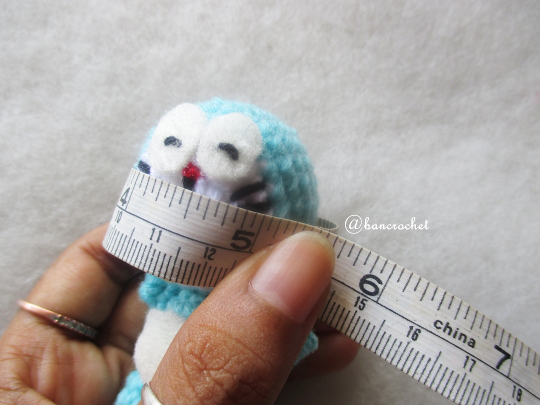 พวงกุญแจโดเรม่อนถัก doraemon amigurumi crochet