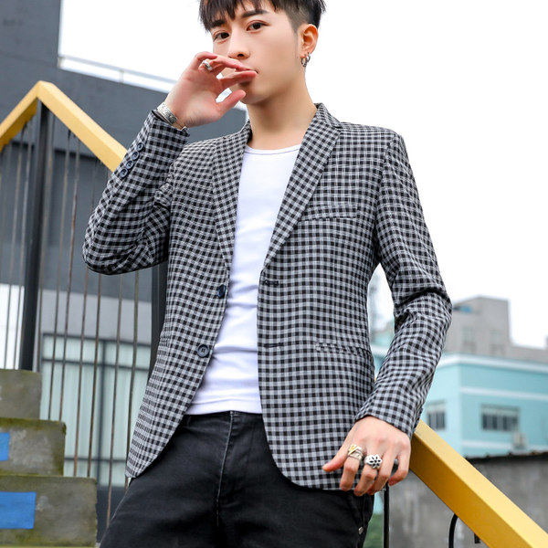 สูท Blazers ผู้ชาย เสื้อคลุมสไตล์สูท สำหรับผู้ชาย