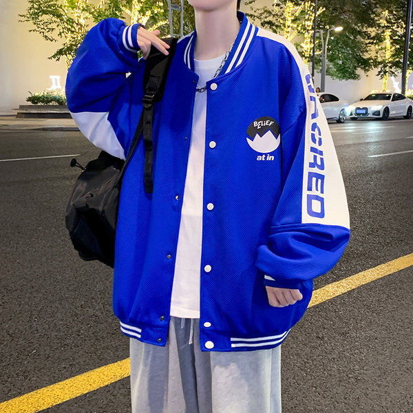 เสื้อแจ็คเก็ตเบสบอล เสื้อคลุม เสื้อแขนยาวสไตล์เกาหลี