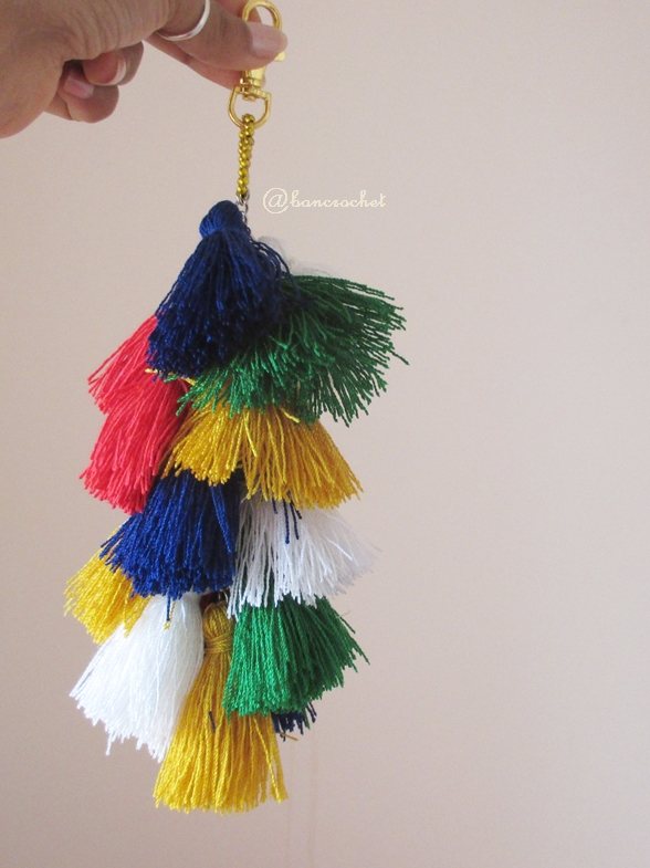 พู่หลากสี color of tassel