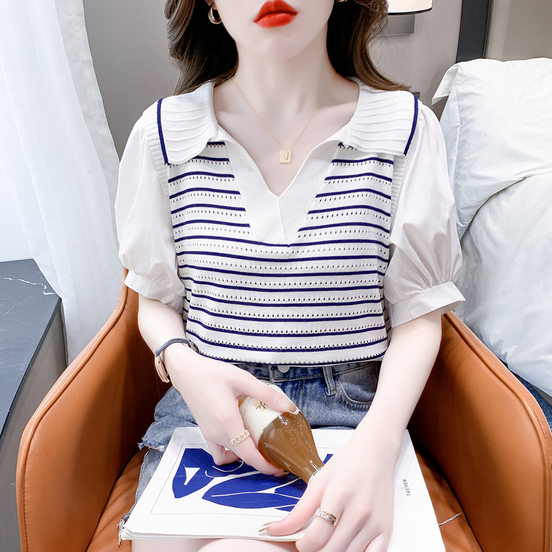 เสื้อผ้าวัยรุ่นเกาหลี เสื้อยืดวัยรุ่นผู้หญิง มีขนาด S M L XL