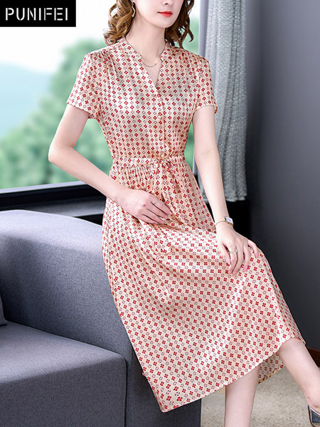 เดรสวัยผู้ใหญ่40-60ปี เดรสคุณแม่ ชุดเดรสทำงานวัยผู้ใหญ่ แบรนด์ MAMA DRESS