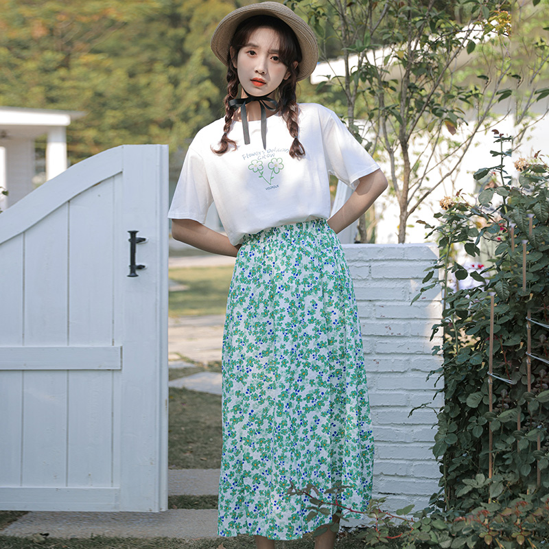 เสื้อผ้าวัยรุ่นเกาหลี เสื้อยืดวัยรุ่นผู้หญิง มีขนาด S M L XL