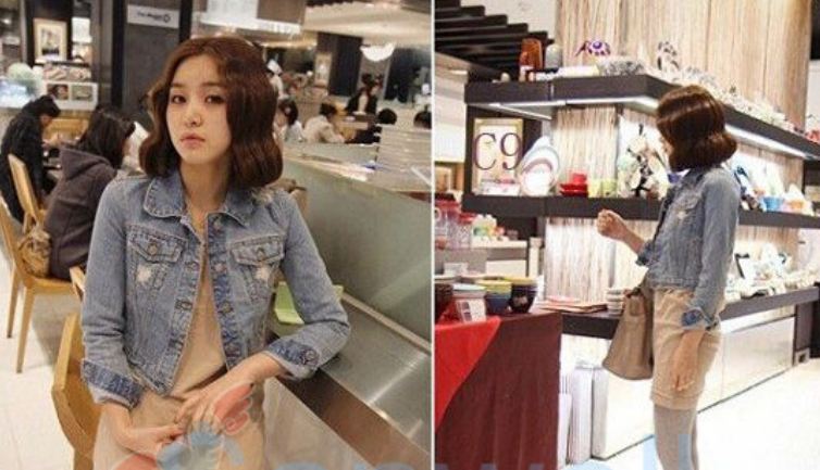 เสื้อยีนส์ ผู้หญิง แจ็คเก็ตยีนส์ แขนยาว แบบเซอร์ ๆ น่ารัก ๆ ใส่กับ ชุดเดรส หวาน ๆ เพิ่มสีสัน เสื้อยีนส์ ใส่กับ เดรส สวยหวาน ราคาถูก 586263