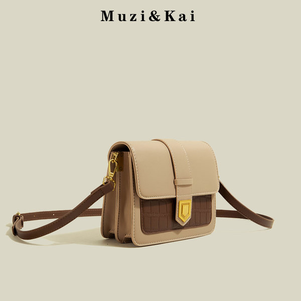 กระเป๋าสะพายข้างผู้หญิง กระเป๋าสะพายสไตล์เกาหลี By Muzi&Kai
