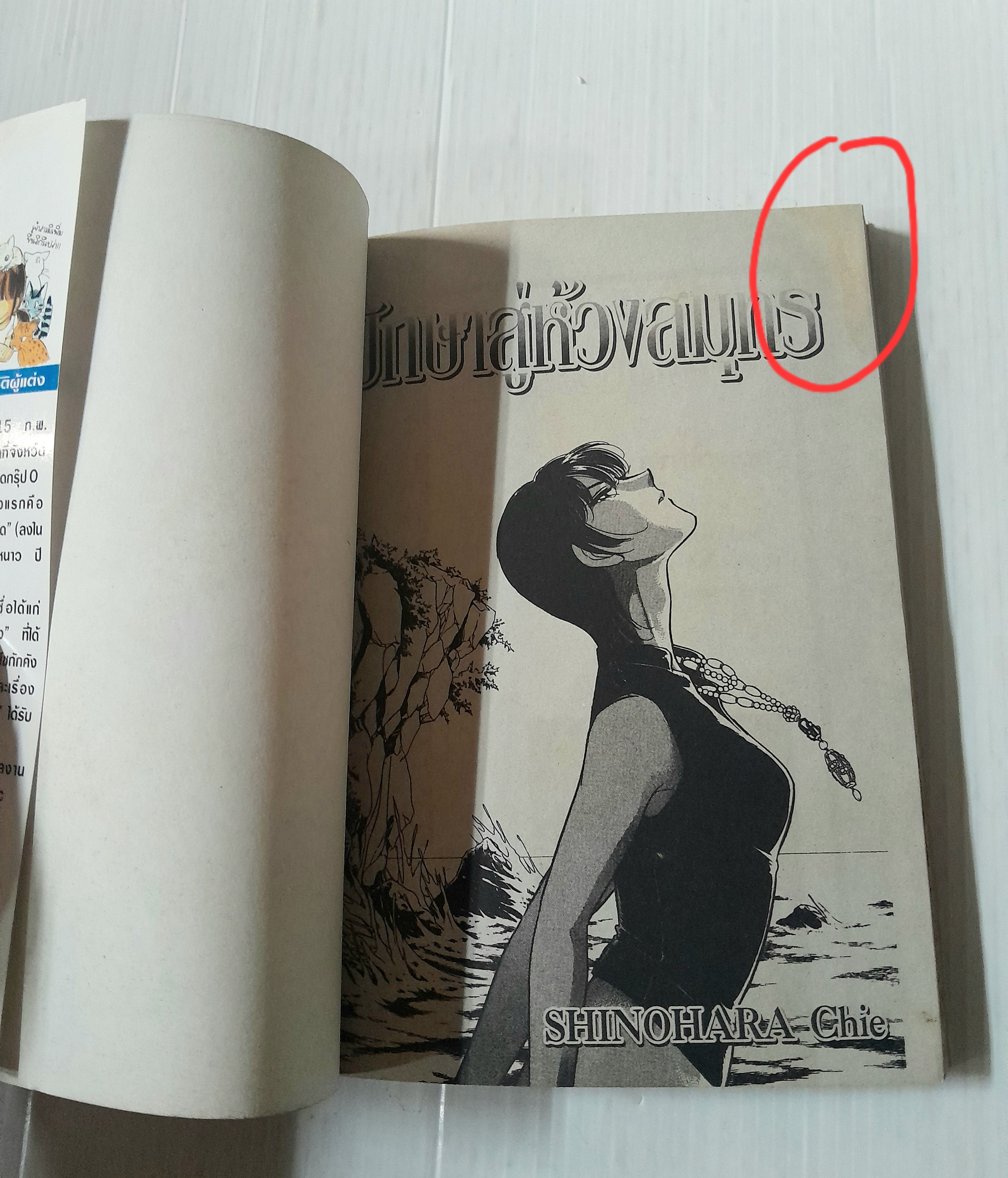 ปีกษาสู่ห้วงสมุทร (เล่มเดียวจบ) / Shinohara Chie