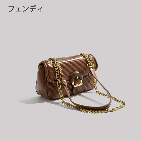 กระเป๋าสะพายข้างผู้หญิง กระเป๋าสะพายสไตล์เกาหลี By Japanese フェンディ authentic bag
