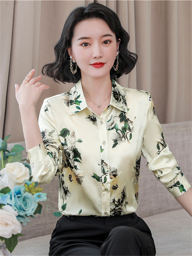 เสื้อลูกไม้ เสื้อเชิ้ตแขนยาว