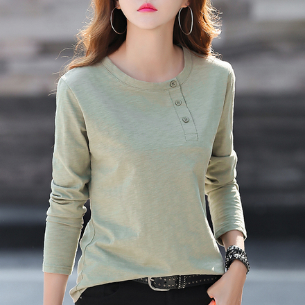 เสื้อยืดแขนยาวแฟชั่น เสื้อยืด T-shirt แขนยาว