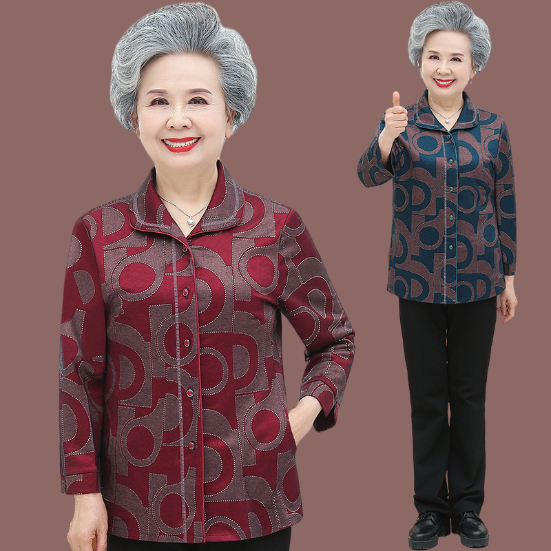 เสื้อคุณยาย เสื้อผู้วัยอายุ60-70ปี มีขนาด L-4XL(อกประมาณ35-45นิ้ว)
