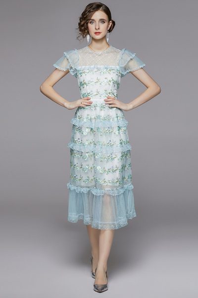 ชุดเดรสยาวสวยๆ ชุดเดรสยาวใส่สบาย ใส่ทำงาน