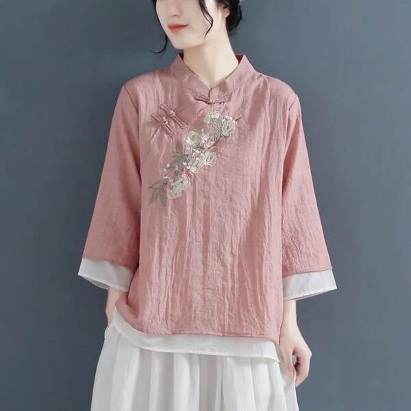 เสื้อลินิน แบบเสื้อสวยๆ เสื้อผ้าฝ้ายลินิน เสื้อเชิ้ตผ้าลินิน BY LININ