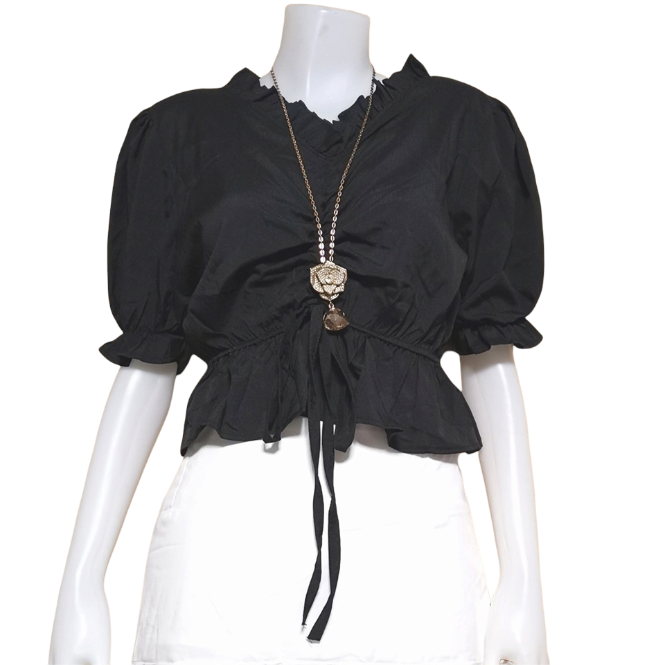 Blouse3892 รวมแบบเสื้อแฟชั่นวัยรุ่น เสื้อครอป เสื้อปาดไหล่ เสื้อสม็อค เสื้อรูดหน้า ผ้าไหมอิตาลี ผ้าชีฟอง งานแฟชั่นประตูน้ำ