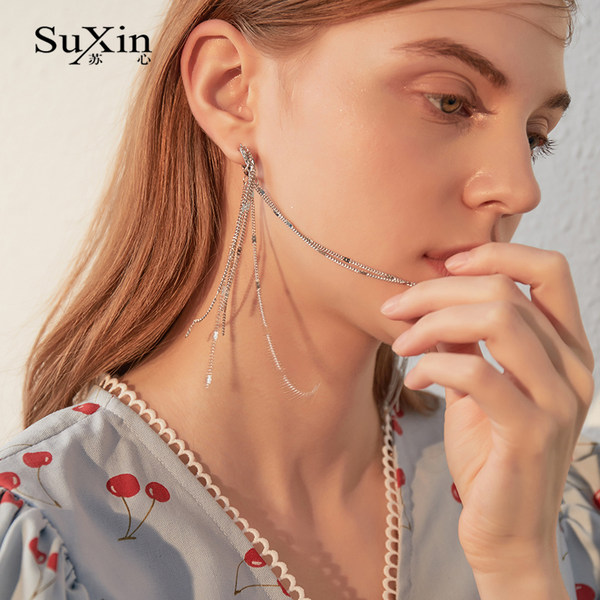 ตุ้มหู ต่างหู ต่างหูผู้หญิง By SuXin